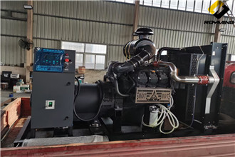【雷鳴】350千瓦道依茨柴油發電機帶礦山設備，裝車發貨